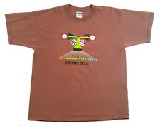Vintage 1998 Beastie Boys Hello Nasty Tour Concert Brown T Shirt Mens Size XL