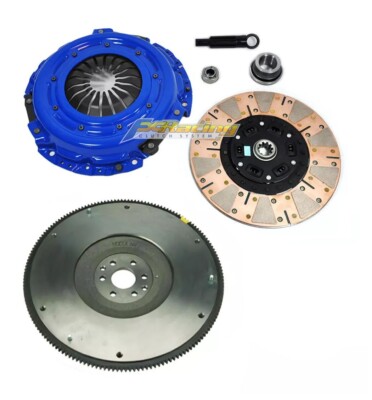 FX DUAL-FRICTION CLUTCH SET & 6-BOLT BALANCED FLYWHEEL for 96-04 MUSTANG GT 4.6L