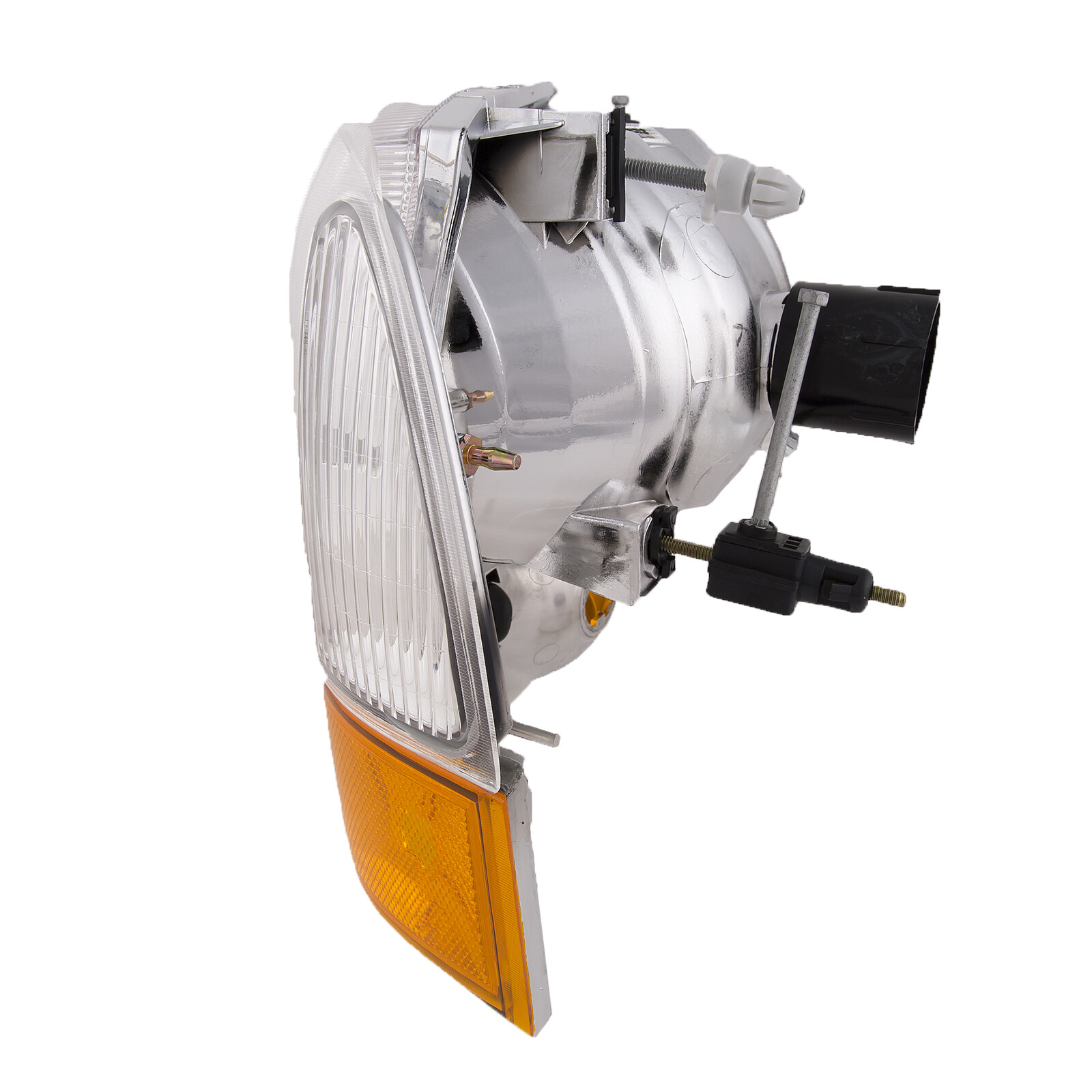 05 F250 Projector Headlights Complete 4-Piece Headlight Set For 1999 2004 Ford F250 F350 F450 C 955524