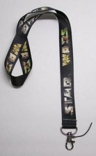 STAR WARS Photo Lettering Neck LANYARD KEY CHAIN Ring Keychain ID Holder NEW