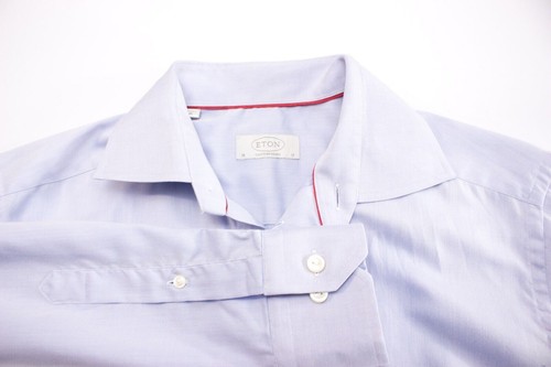 Camicia Formale Casual Contemporanea ETON Da Uomo Taglia 38 - 15 BAZ478 - Foto 4 di 9
