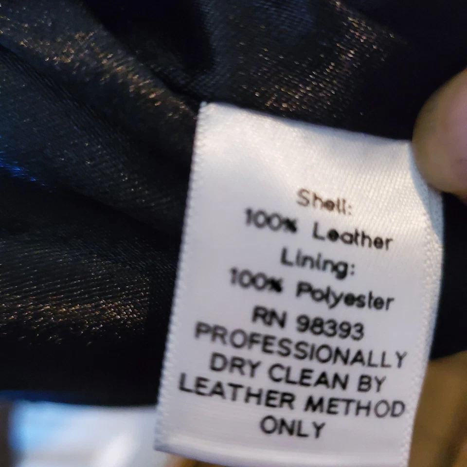 Chaqueta de cuero de gamuza bicolor Dennis Basso talla XL estampado de piel de serpiente Foto 3 de 4