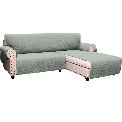 Eck Schlafsofa Bezug Wende Schnitt Chaiselongue Wasserdicht Schutz L Form - Bild 105 von 134