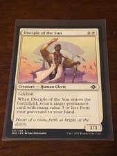 Magic the Gathering Modern Horizons 2 Disciple of the Sun
