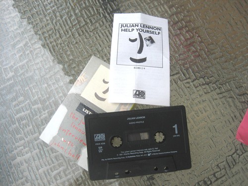 Julian Lennon Cassette AUDIO PROFILE Promotional Interview Single 1991 tour talk - Picture 4 of 10