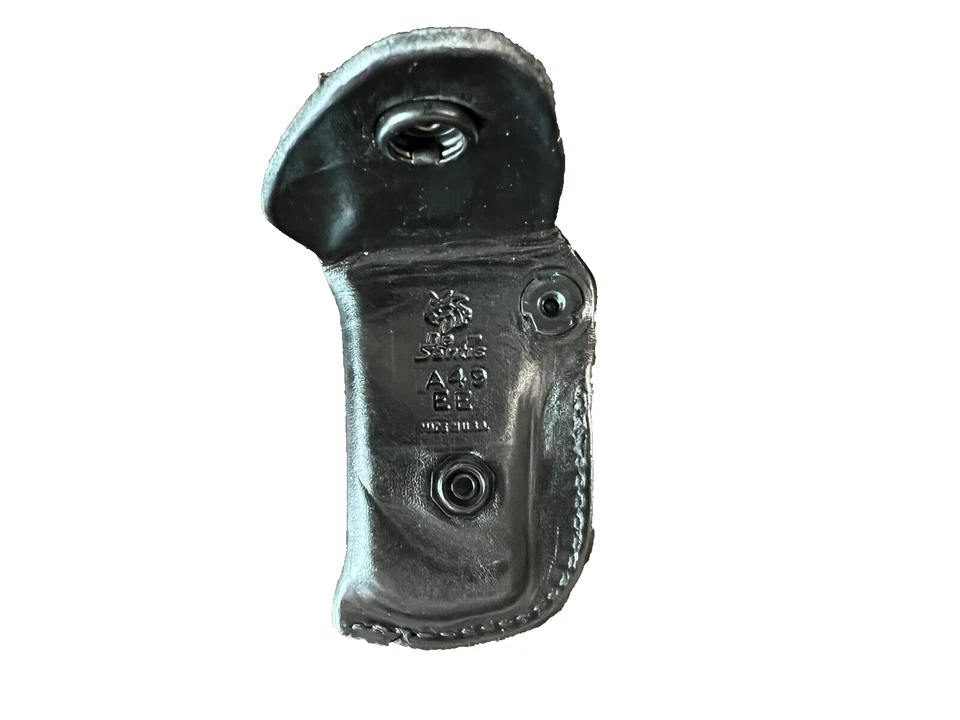 Bolsa de cargador individual para mano izquierda Desantis A49 FTU 9 mm o 0,40 negra Foto 4 de 4