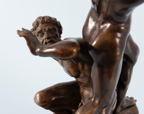 Antique Bronze Sculpture Group c.1890 Abduction of the Sabines - Picture 7 of 9
