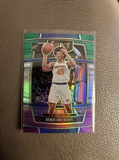 2021-22 Panini Select Jericho Sims Prizm Concourse Tri-Color