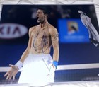 Novak Djokovic Signed Autographed Photo Rare Size PSA/DNA 20 X 16