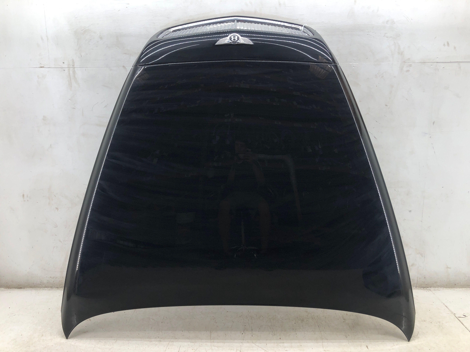 2009-2011 BENTLEY CONTINENTAL GTC SPEED FRONT HOOD BONNET W/GRILLE BLACK L041