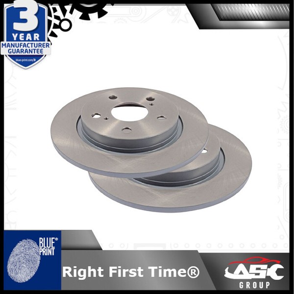 Bremsscheiben Satz Hinten 270Mm FüR Toyota Auris Corolla 2006-2012-image