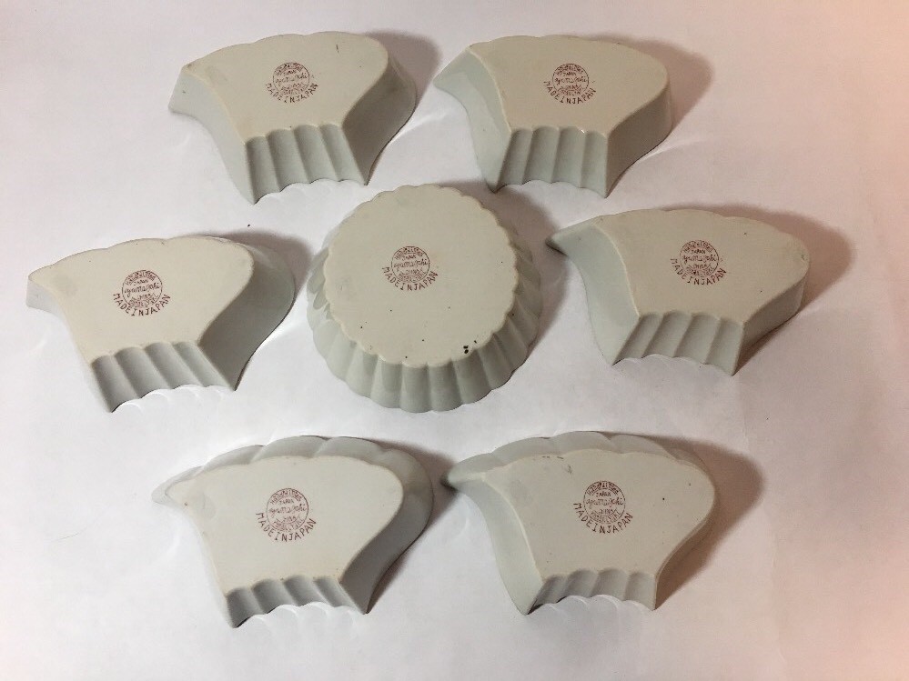 Kutani Yaki Porcelain Lazy Susan Japan Hand Painted Peacock Red Gold