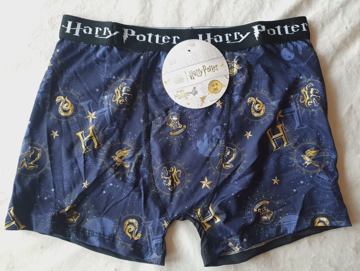 Boxer Harry Potter Pour Garçon - Wizarding World - Taille 14/16 Ans (neuf Avec étiquettes)