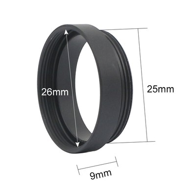 Microscope Adapter: Female M26 (Olympus) To Male M25 (Nikon/Leica) Thread Converter 7 thumbnail image