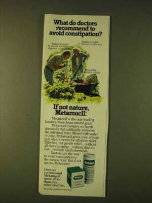 1979 Metamucil Laxative Ad - Avoid Constipation | eBay