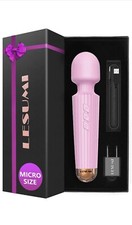 LESUMI Micro Personal Wand Massager with Memory Premium with 8 Speeds Brand New