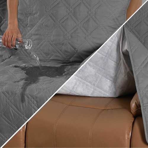 2/3 Seat Recliner Cover Couch Loveseat Slipcover Pet Dog Mat Protector - Picture 5 of 108