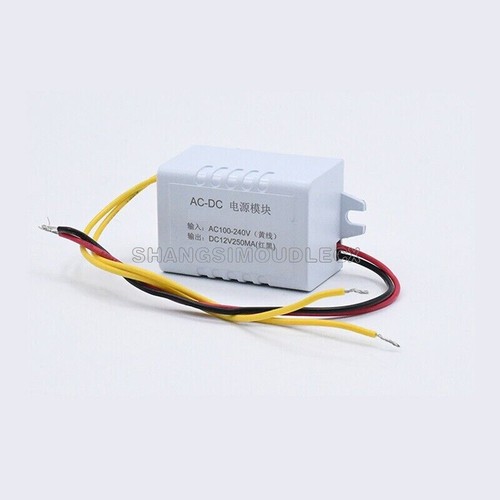 Modulo alimentatore 12 V 250 MA 110-220 V uscita 3 W 12 V adattatore convertitore - Foto 2 di 6