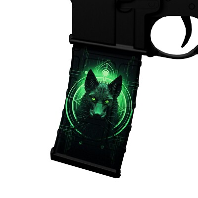 Mag Skin Vinyl Wrap for Airsoft (AEG) Magazines - Wolf
