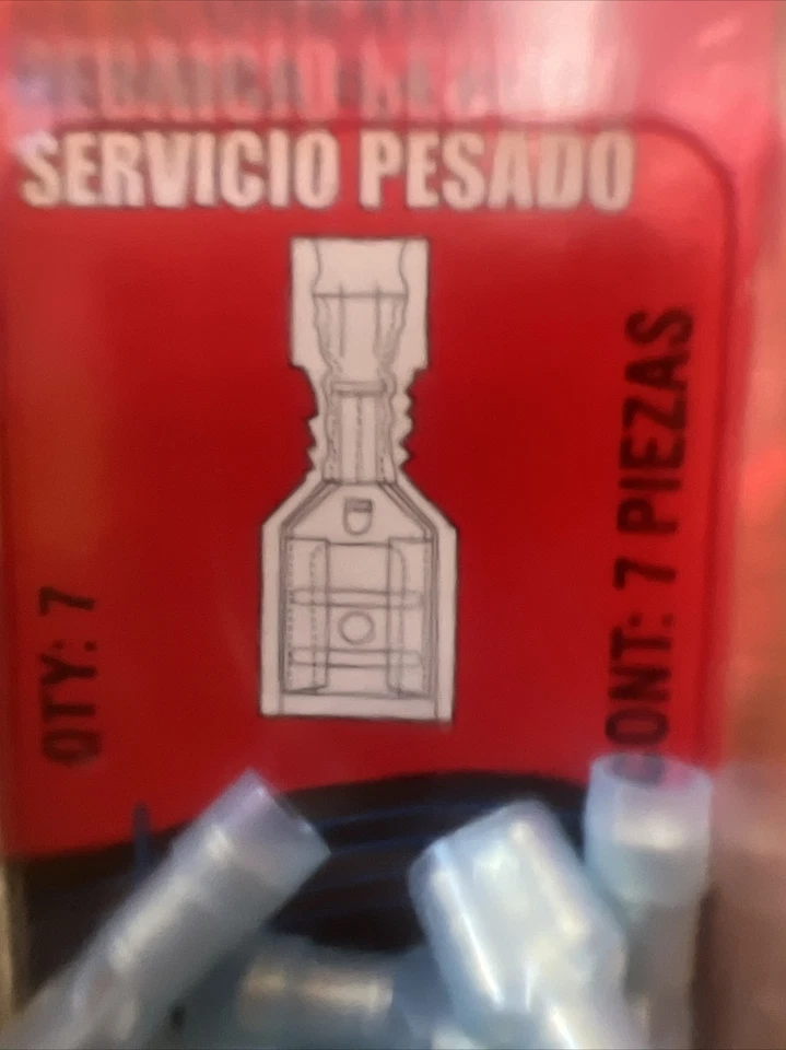 Box of 30 Dorman 7-piece Solder Filled Female Disconnect 1/4" - 16-14 Gauge - Image 2 of 4