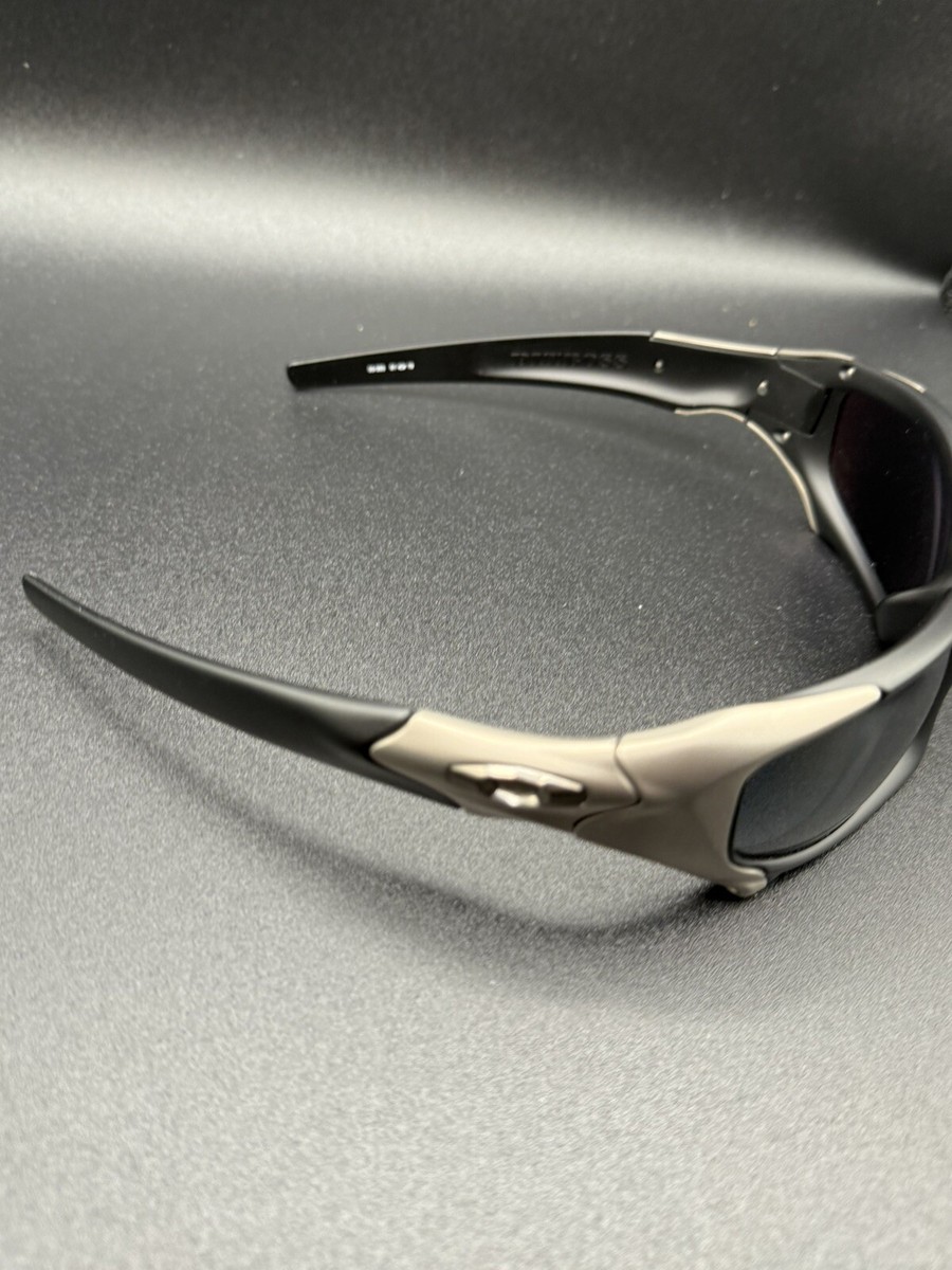 Oakley Pit Boss Matte Black/Titanium Black Iridium Polarized