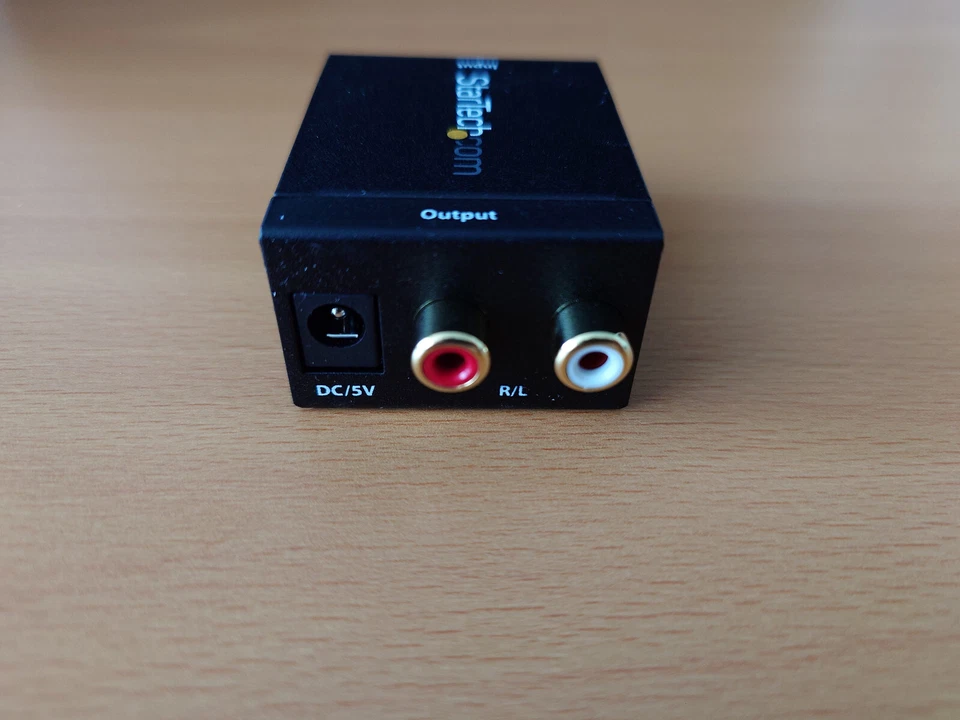 Startech SPDIF Digital Coaxial or Toslink Optical to Stereo RCA Audio Converter - Bild 3 von 4