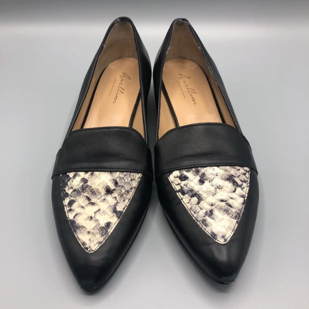 Flat snake clearance print shoes