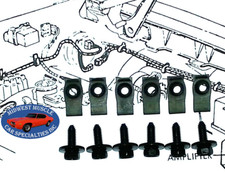 65 66 67 68 69 70 71 Camaro Chevelle Chevy Ii Nova Fender Wheel Well Hardware Fe