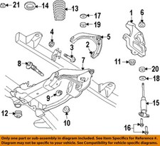 CHRYSLER OEM 03-25 1500 Classic Front Suspension 6102067AA