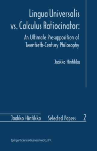 Thumbnail - Lingua Universalis Vs. Calculus Ratiocinator: An Ultimate