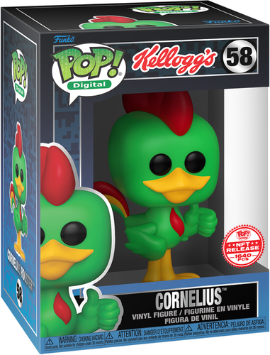 Funko POP! Digital Kellogg's 'Cornelius' #58 - PRE-ORDER/1640 pcs/Expected Q2 ð | eBay