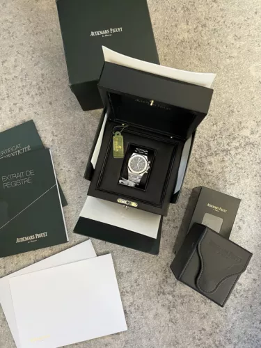 Audemars Piguet Royal Oak Blue Men's Watch - 25860ST.OO.1110ST.01