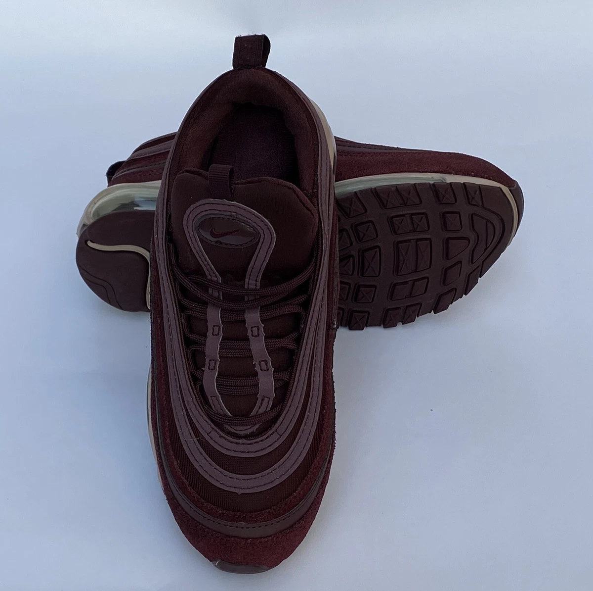 Womens burgundy air max deals 97