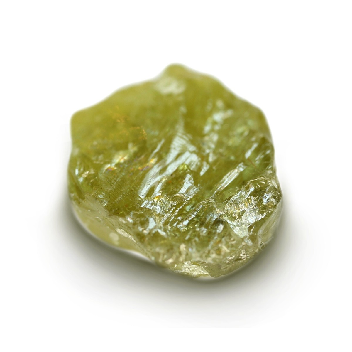 Saphir Vert Naturel De Tanzanie - 4.7 Mm X 3.6 Mm - 0.34 Carats - RARE Et Non Chauffé
