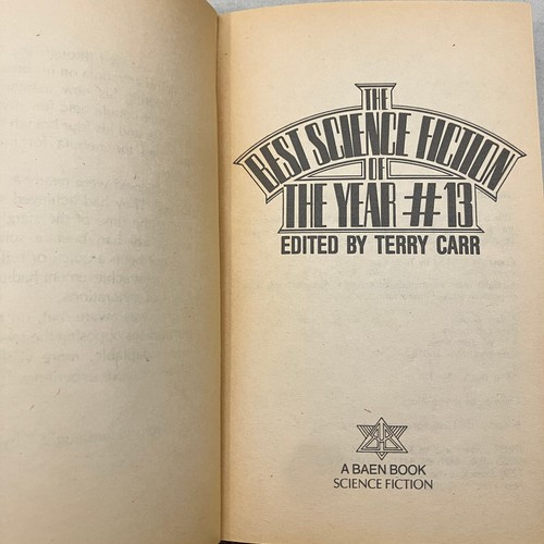 9 The Best Science Fiction of the Year Collections MMPB VTG Book Lot Terry Carr - Picture 3 of 10