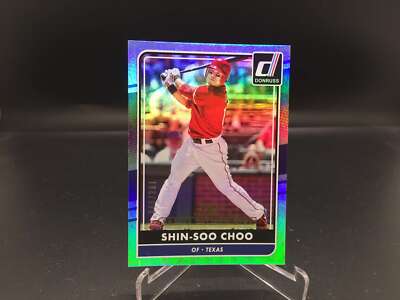 Shin-Soo Choo 2016 Donruss Career Stat Line #117 /281 Rangers