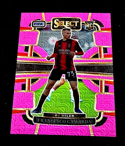 2023 Panini Select RC Francesco Camarda Pink Mojo Prizm /199 Rookie #35 MINT SP