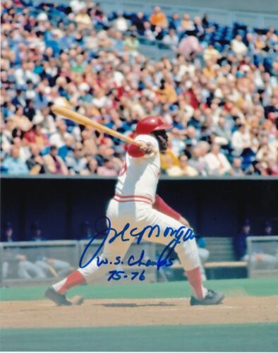 JOE MORGAN REDS STAR 8X10 AUTOGRAPHED PHOTO REPRINT .. FREE SHIPPING - Picture 1 of 1