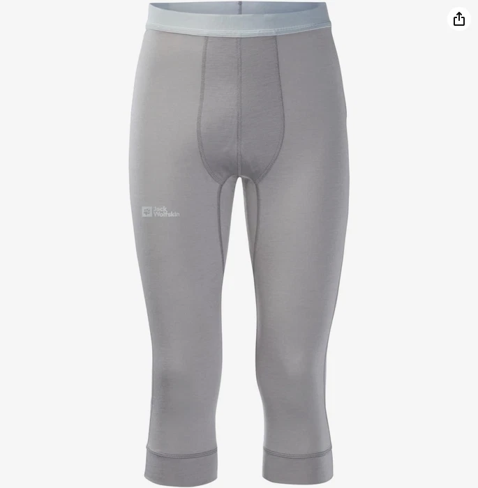 NEW Jack Wolfskin Alpspitze Wool Pant men's Small ski, hike camp, base layer 3/4
Opens in a new wind