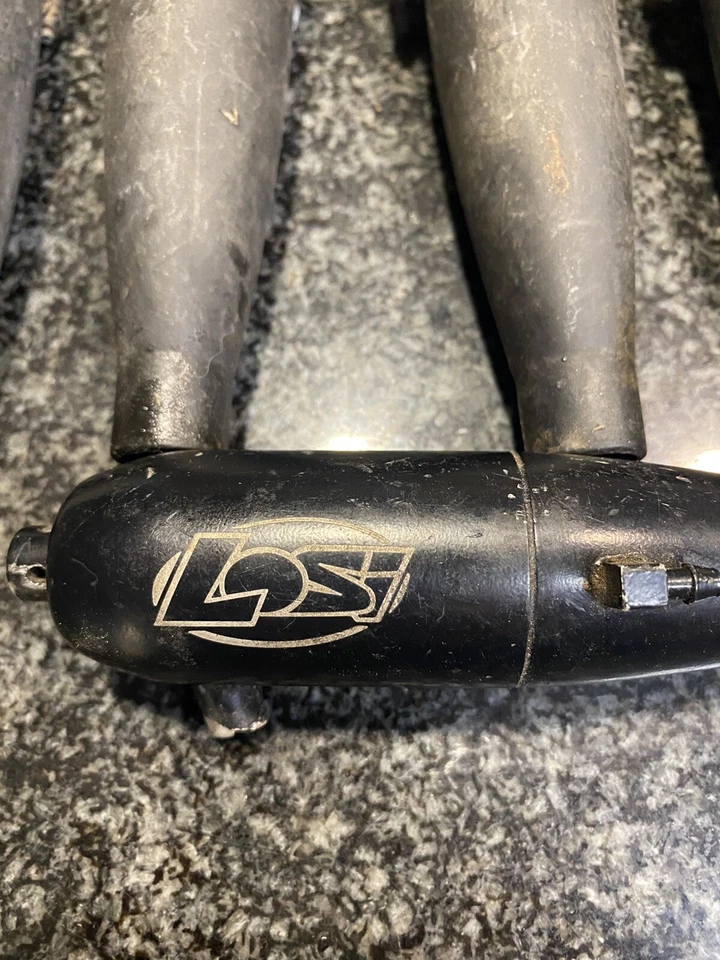 (6) HPI Savage X 4.6 Pipe Plastic .25 / Losi Metal Pipe , Exhaust - Image 3 of 3