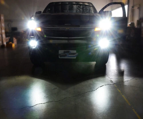 Kit de faros HID/LED de haz alto bajo + faros antiniebla para Infiniti M35 2006-2010 Foto 2 de 4