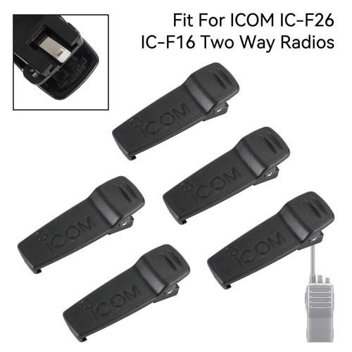 Walkie Talkie Two Way Radio Communicator MB-94 Belt Clip Fits For IC-F26 IC-F16