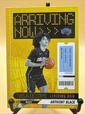 2023-24 Panini NBA Hoops Arriving Now Anthony Black #24 Orlando Magic RC