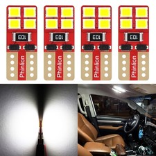 194 LED Light Bulb 6000K White, Super Bright 168 2825 W5W T10 Wedge 8-SMD Chi...