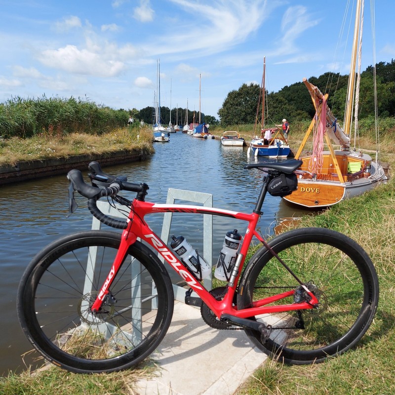 Ridley Fenix SL Disc Ultegra with Wheelset upgrade