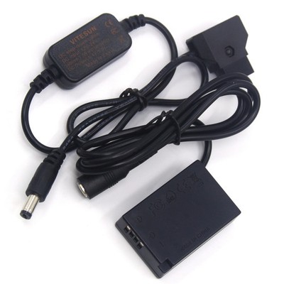 D-tap DC Cable LP-E17 Dummy Battery DR-E18 Coupler for Canon EOS 250D 750D 760D