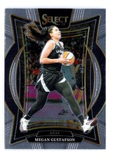 2025 Panini Select WNBA Megan Gustafson Las Vegas Aces #17
