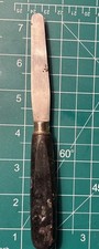 Vintage Grumbacher 873 Palette Knife w/Black Wood Handle Made in USA