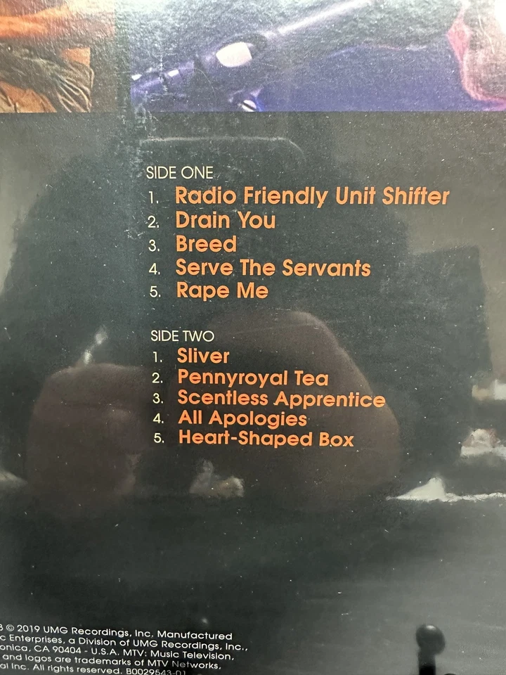 Nirvana – Live And Loud *BRAND NEW & SEALED* Double LP Set Vinyl Records 180g - Image 4 of 4