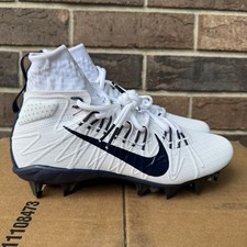 Nike Mens 8.5 Alpha Huarache 7 Elite Lax P Lacrosse Cleats Whitenavy Ar3136-101 Nike Mens 8.5 Alpha Huarache 7 Elite Lax P Lacrosse Cleats Whitenavy Ar3136-101